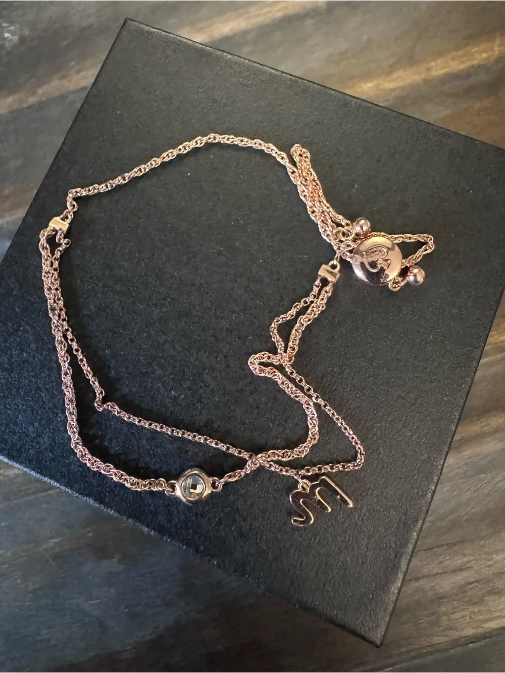 Kate spade Rose Gold Initial adjustable bracelet - Women Jewelry